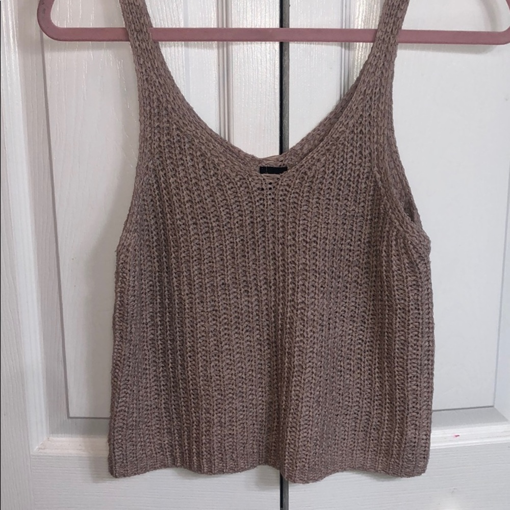 Woven tank
